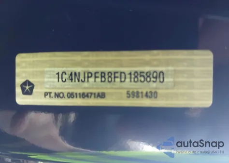 2015 Jeep Patriot Latitude from USA, damaged, VIN 1C4NJPFB8FD185890